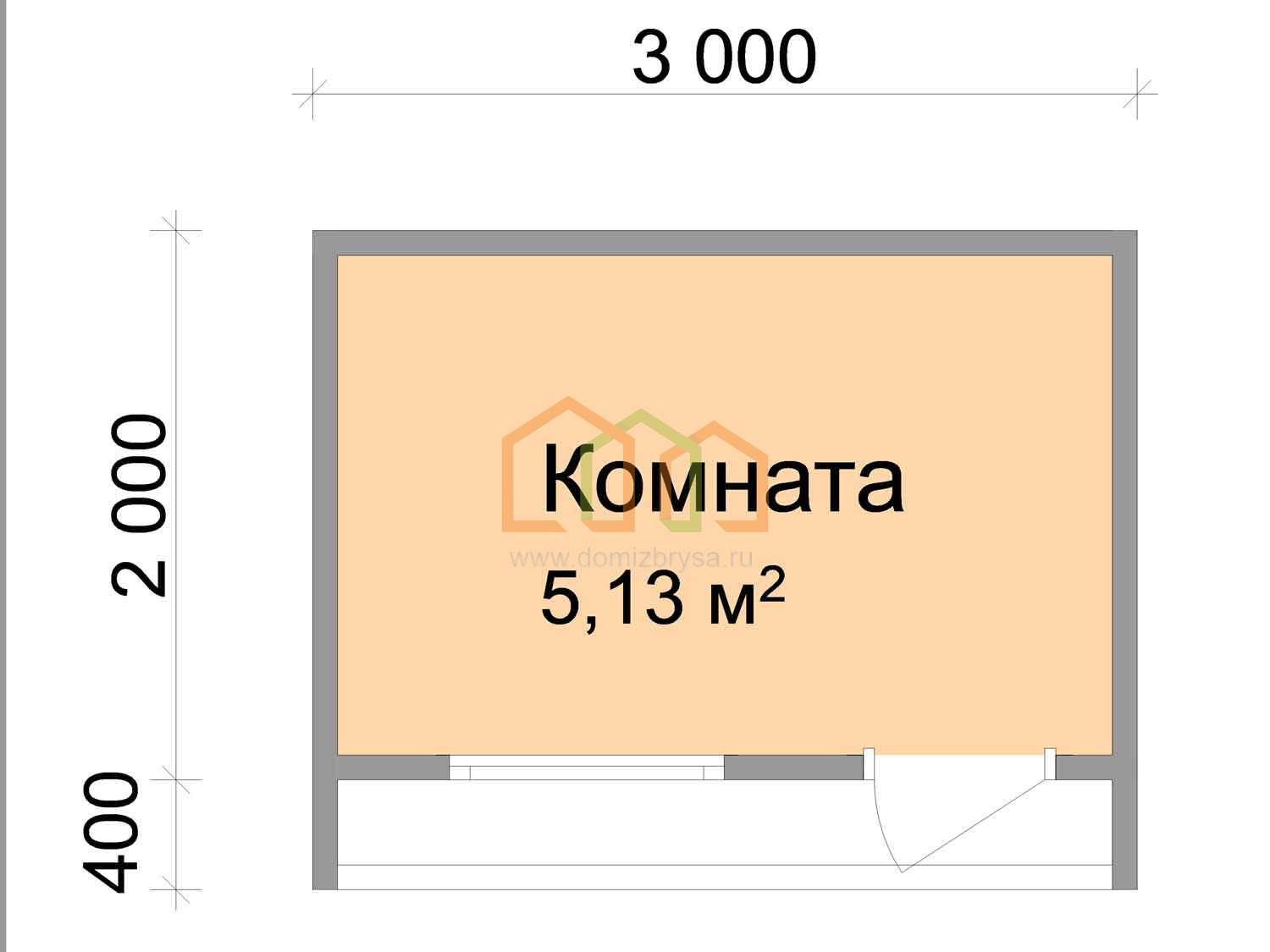 Бытовка для дачи в стиле хай-тек с цветным профлистом 3х2.4 3х2,4 Площадь:  7,2 м² в готовом виде под ключ в Москве и области